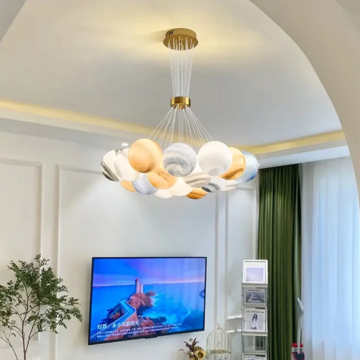 Suspension LED Contemporaine Épurée – Jalan