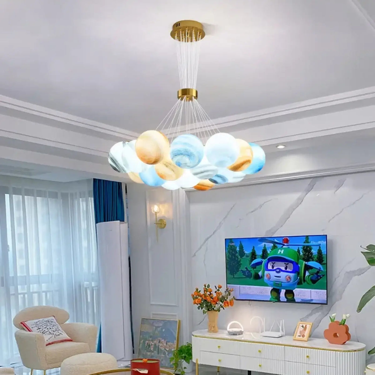 Suspension LED Contemporaine Épurée – Jalan