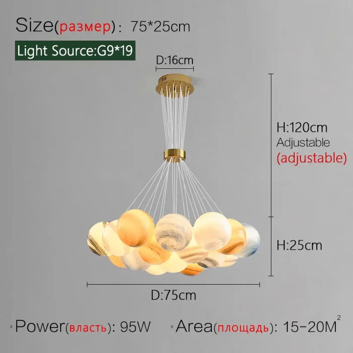 Suspension LED Contemporaine Épurée – Jalan