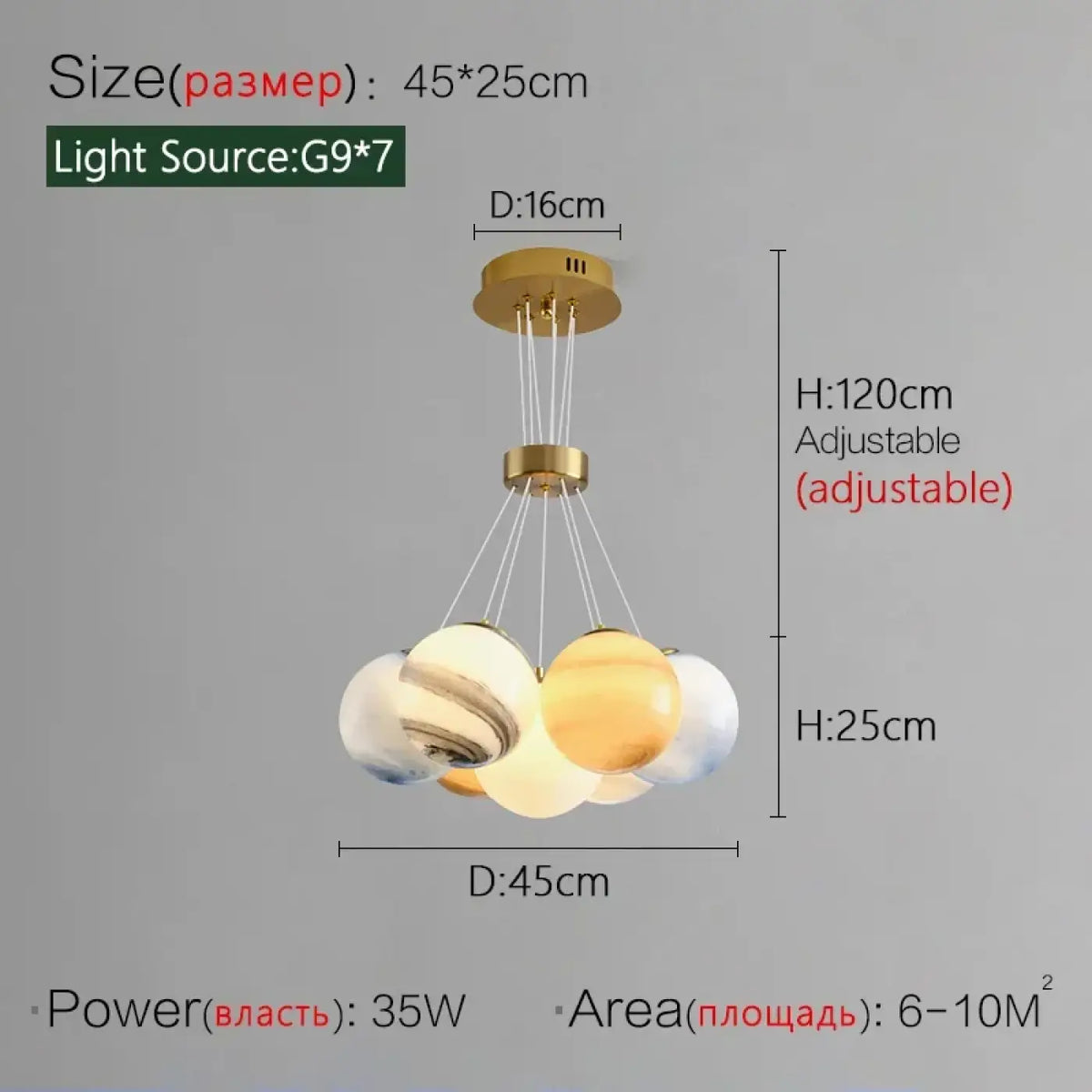 Suspension LED Contemporaine Épurée – Jalan