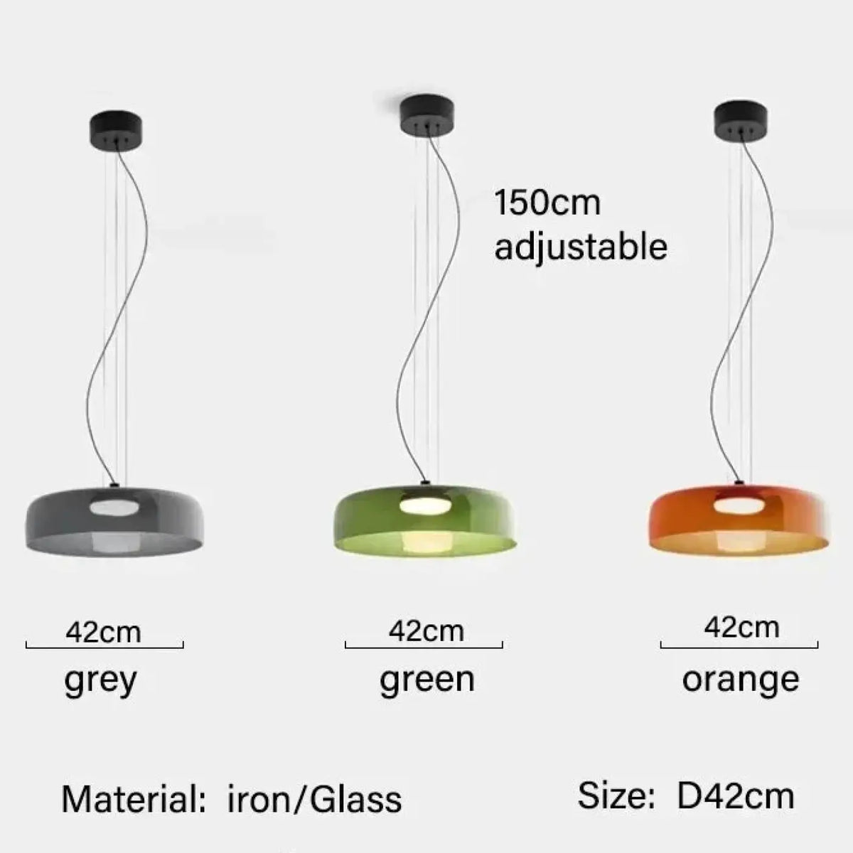 Suspension LED Colorée Design – Rivio