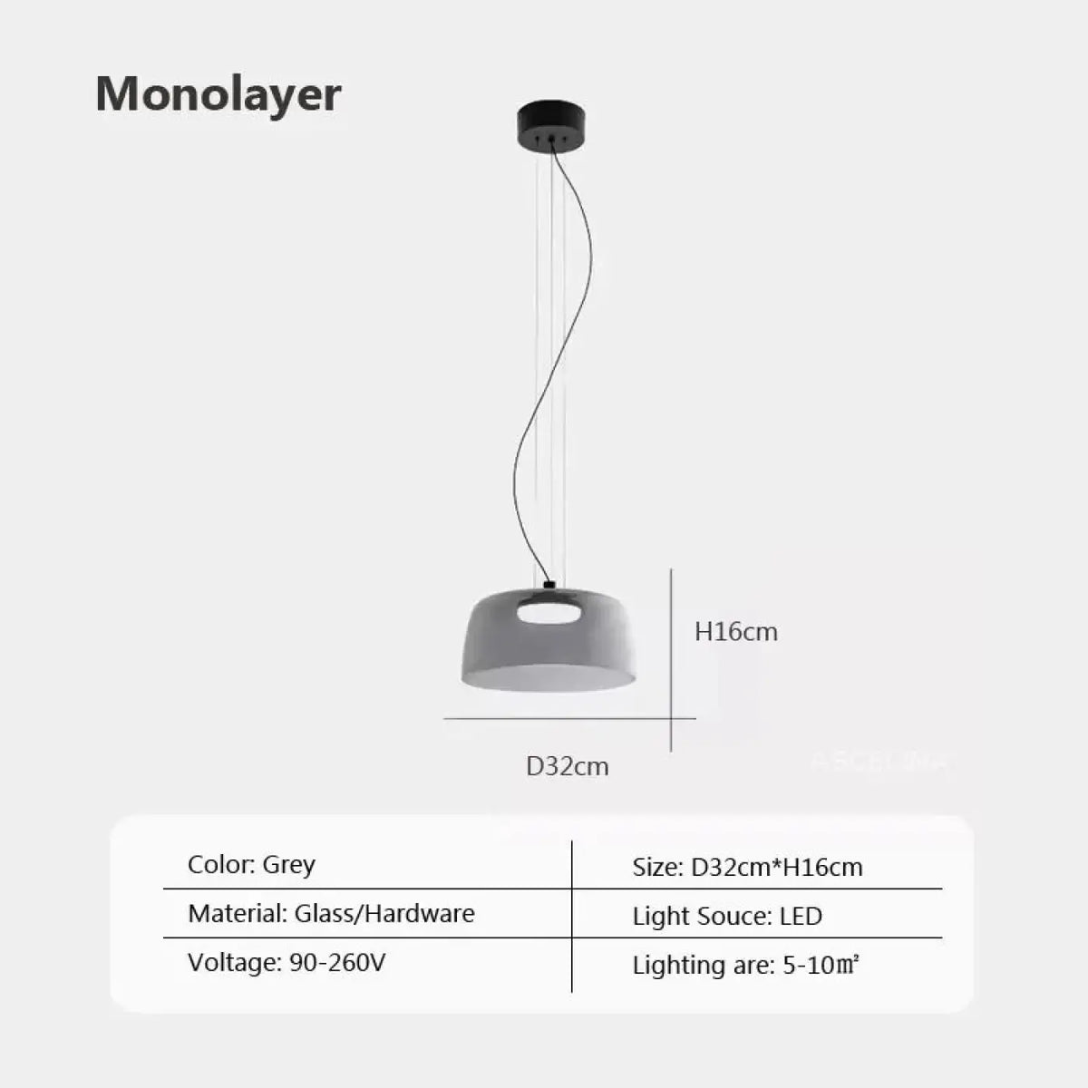 Suspension LED Colorée Design – Rivio