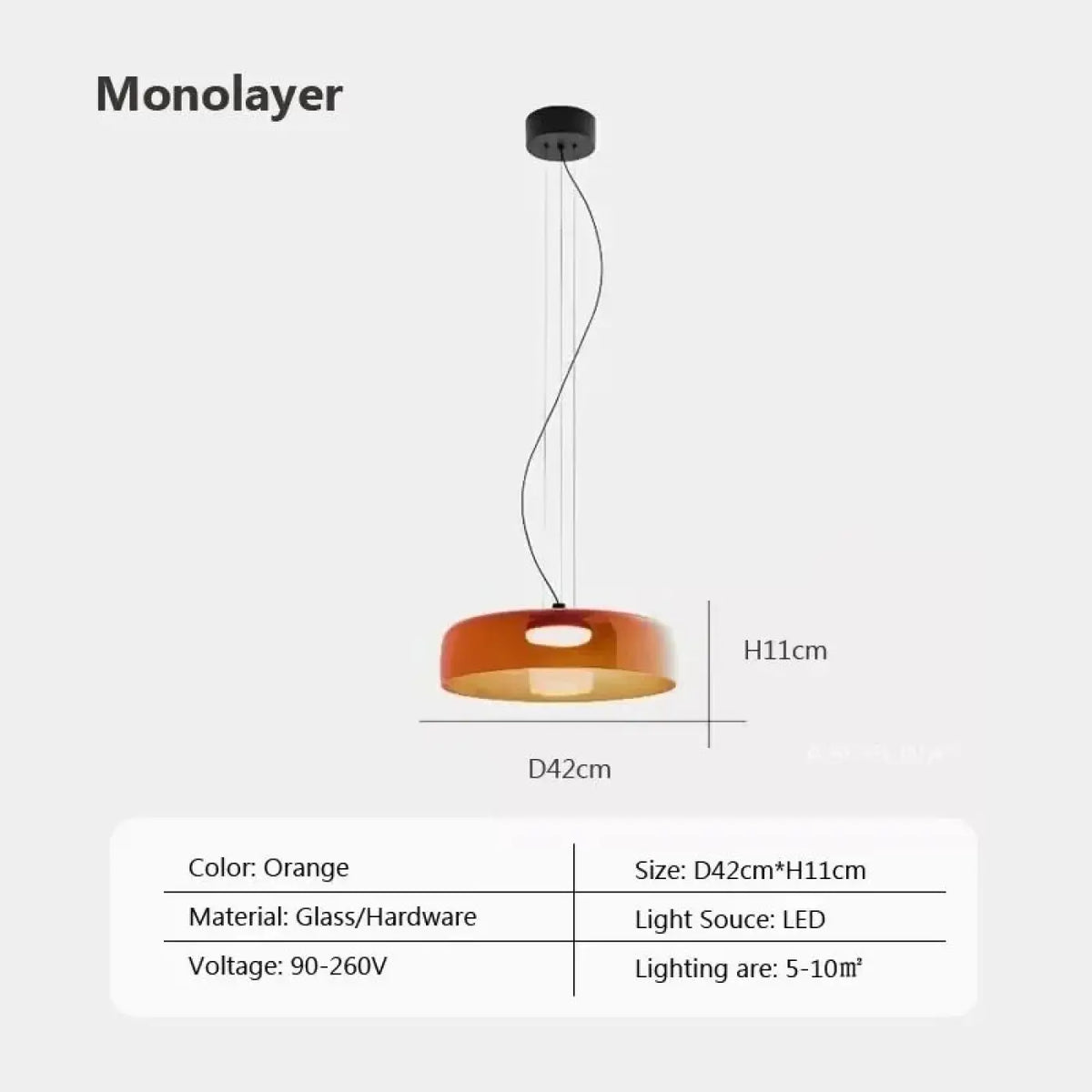 Suspension LED Colorée Design – Rivio