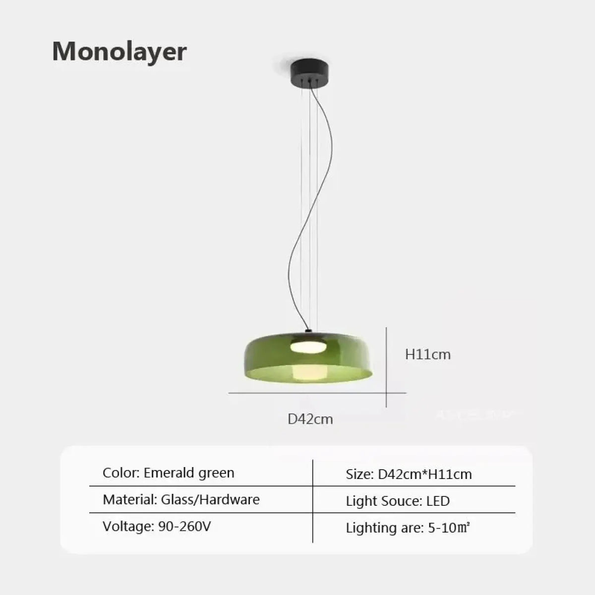 Suspension LED Colorée Design – Rivio