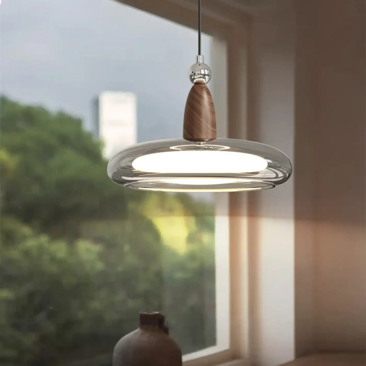 Suspension en Métal Forme Fleur – Lisan