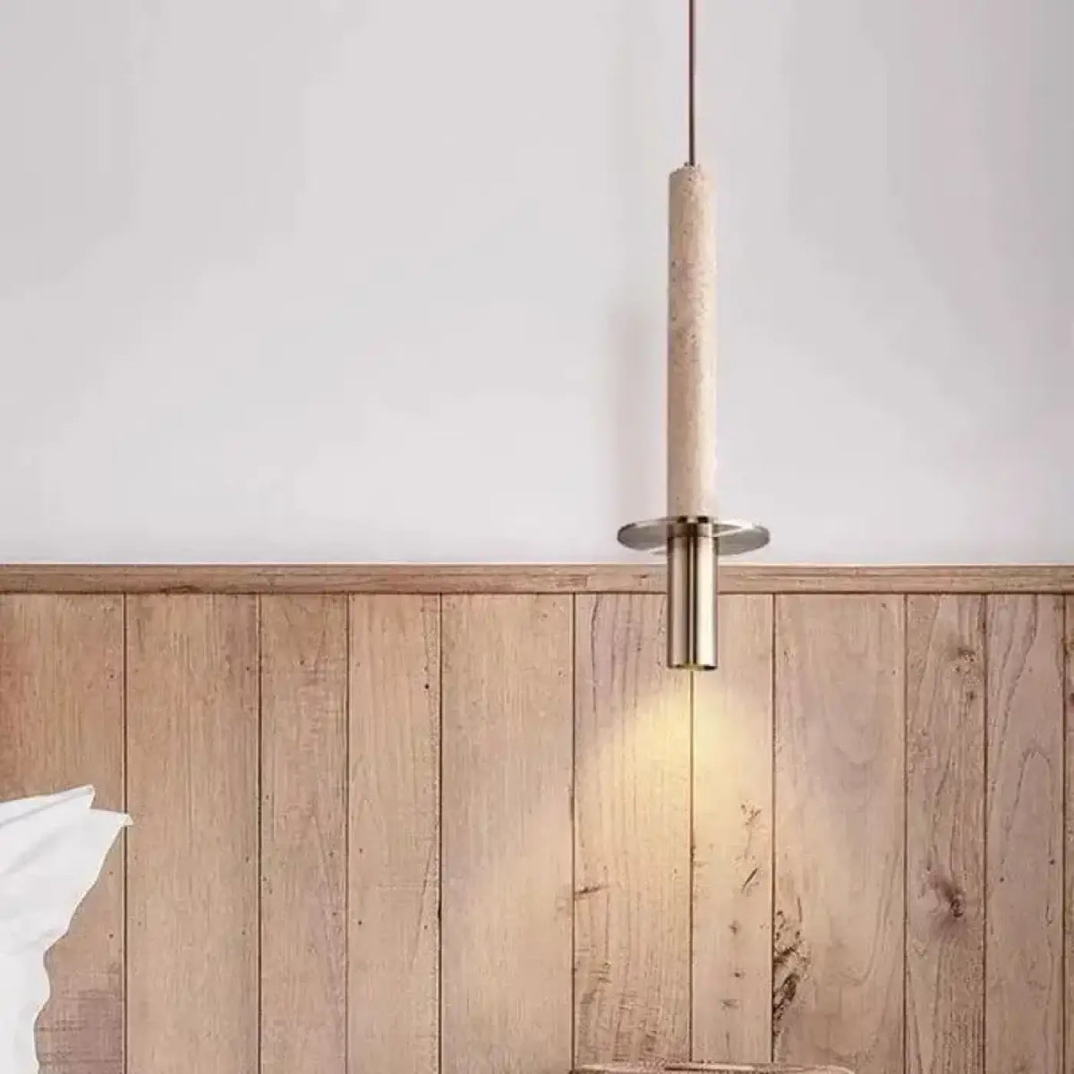 Suspension Minimaliste en Pierre Naturelle – Nasel