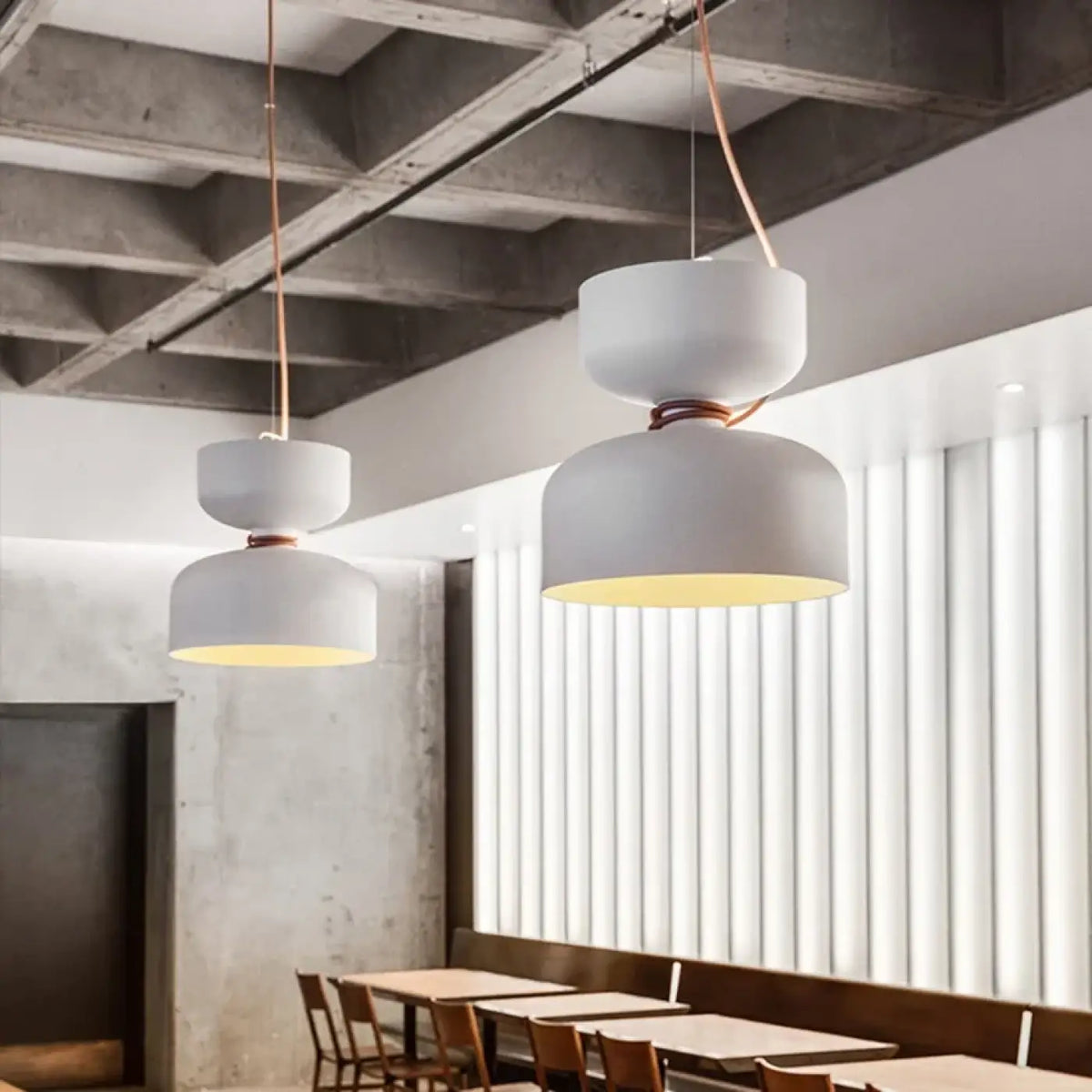 Suspension Double Abat-jour Design – Tisia