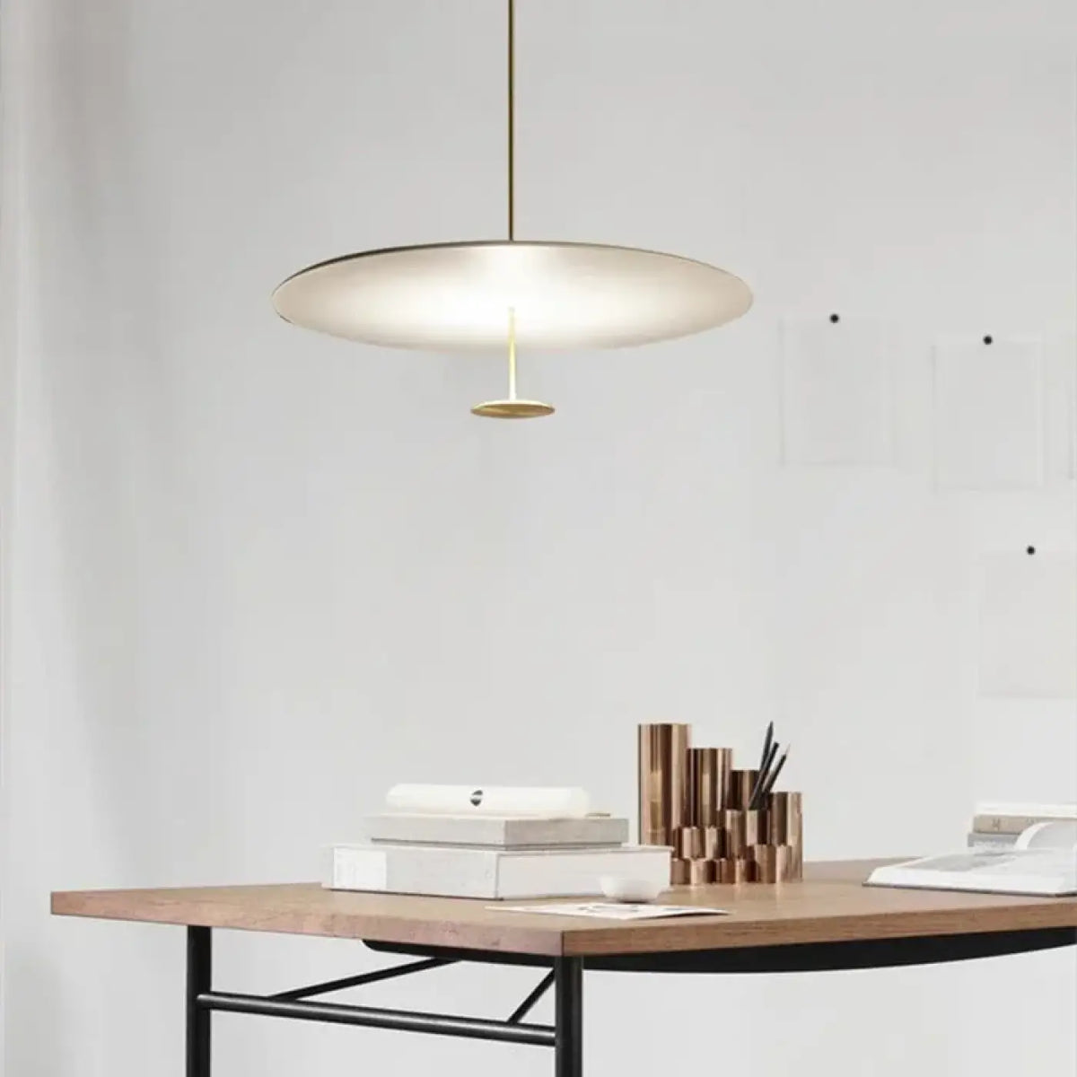 Suspension Moderne Disque Plat – Devan