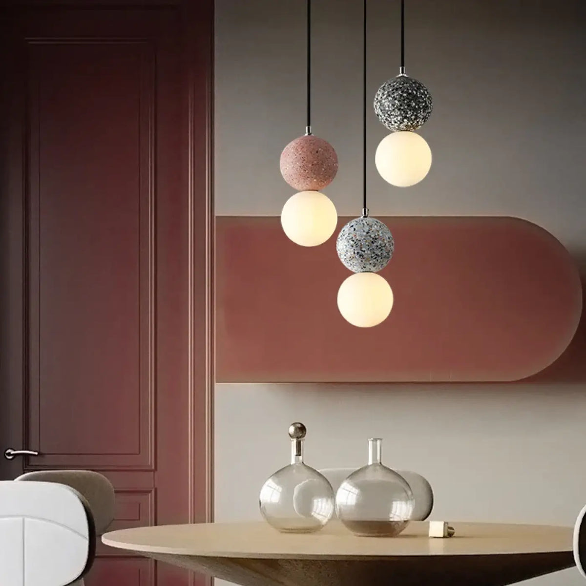Suspension Moderne à Sphères Décoratives – Irette