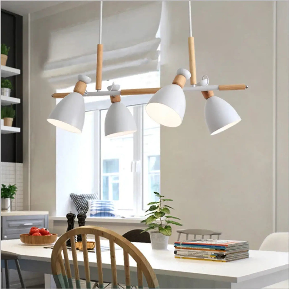 Suspension Nordique à Abat-jours Orientables – Rilia