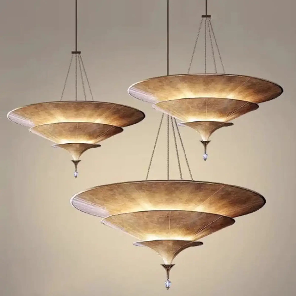 Suspension Orientale Dorée – Zivelle