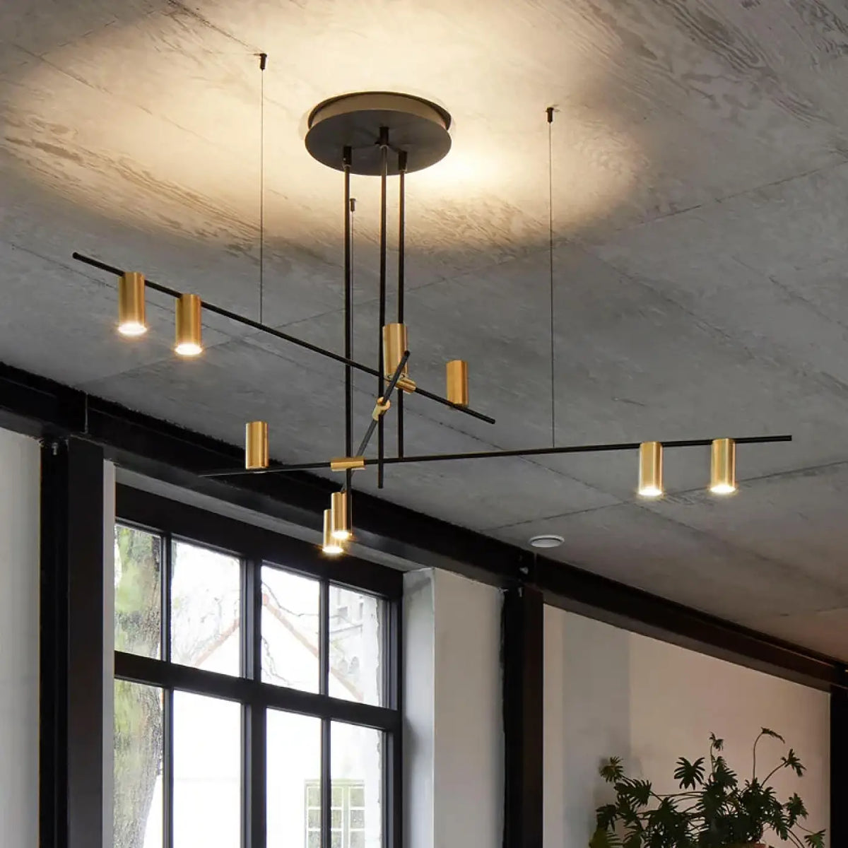 Suspension LED à 9 Spots – Zasia