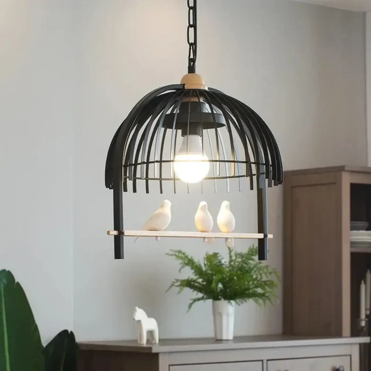 Suspension Cage à Oiseaux – Mirette
