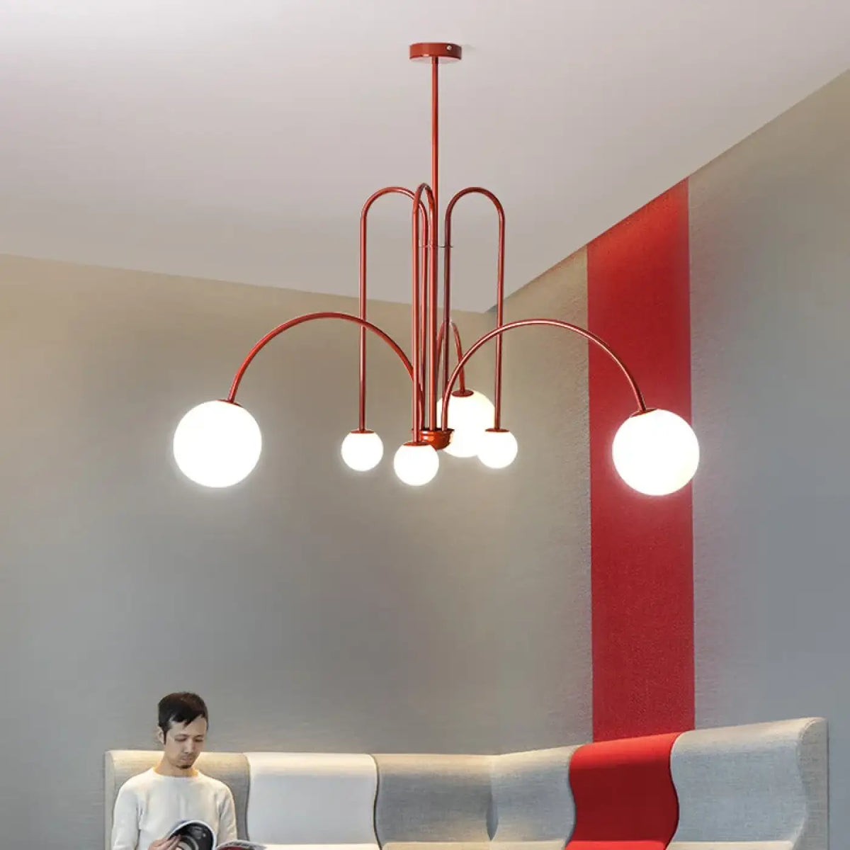 Suspension Colorée Originale pour Salon – Fedon