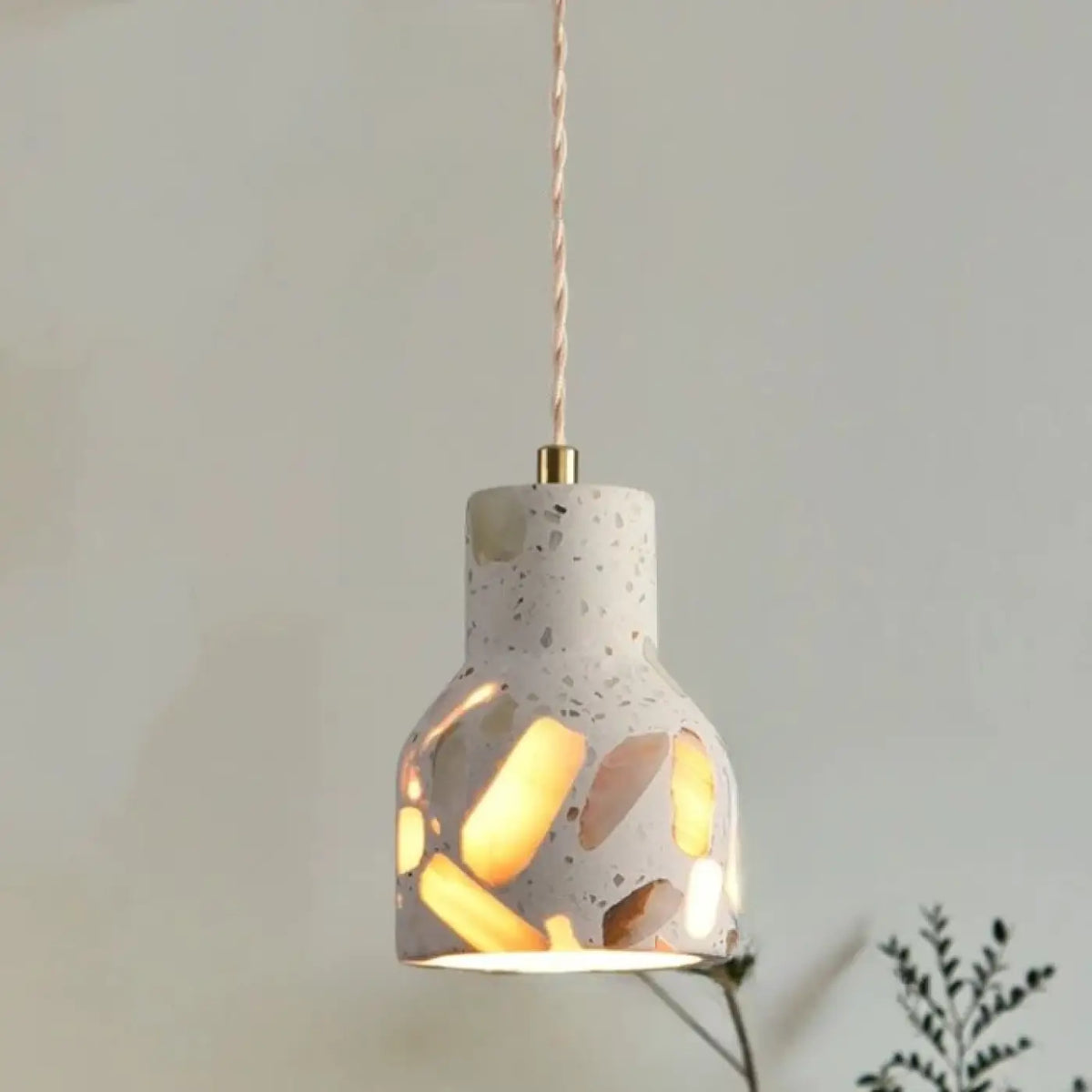 Suspension en Pierre Terrazzo – Flevis