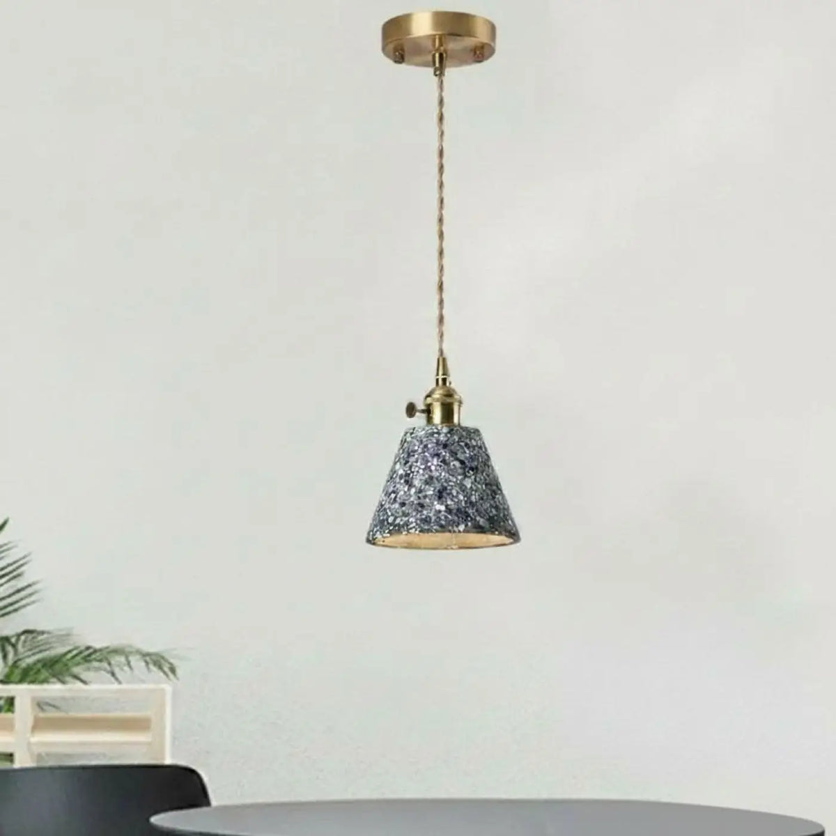 Suspension en Pierre Terrazzo – Flevis
