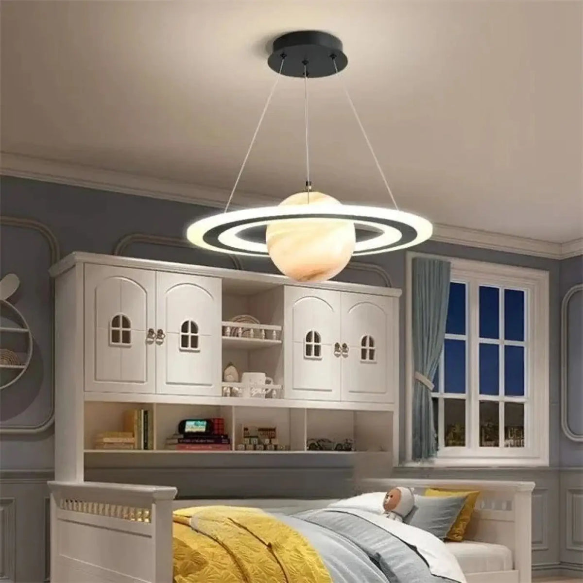Suspension LED Planète Saturne – Pline