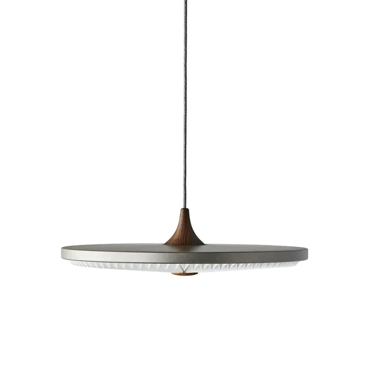 Suspension Plissée en Papier et Métal – Bivo