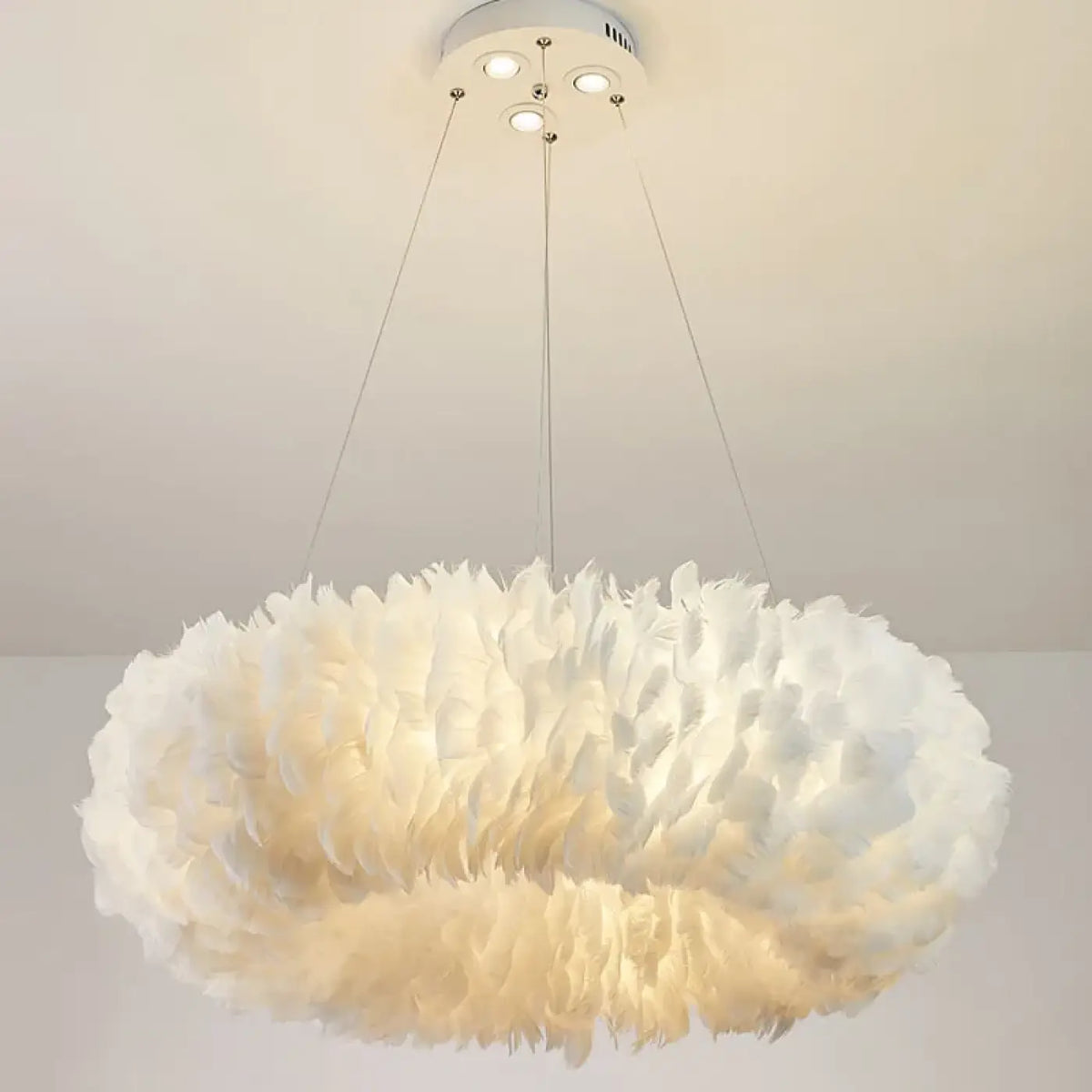 Suspension Plume Circulaire – Bedon