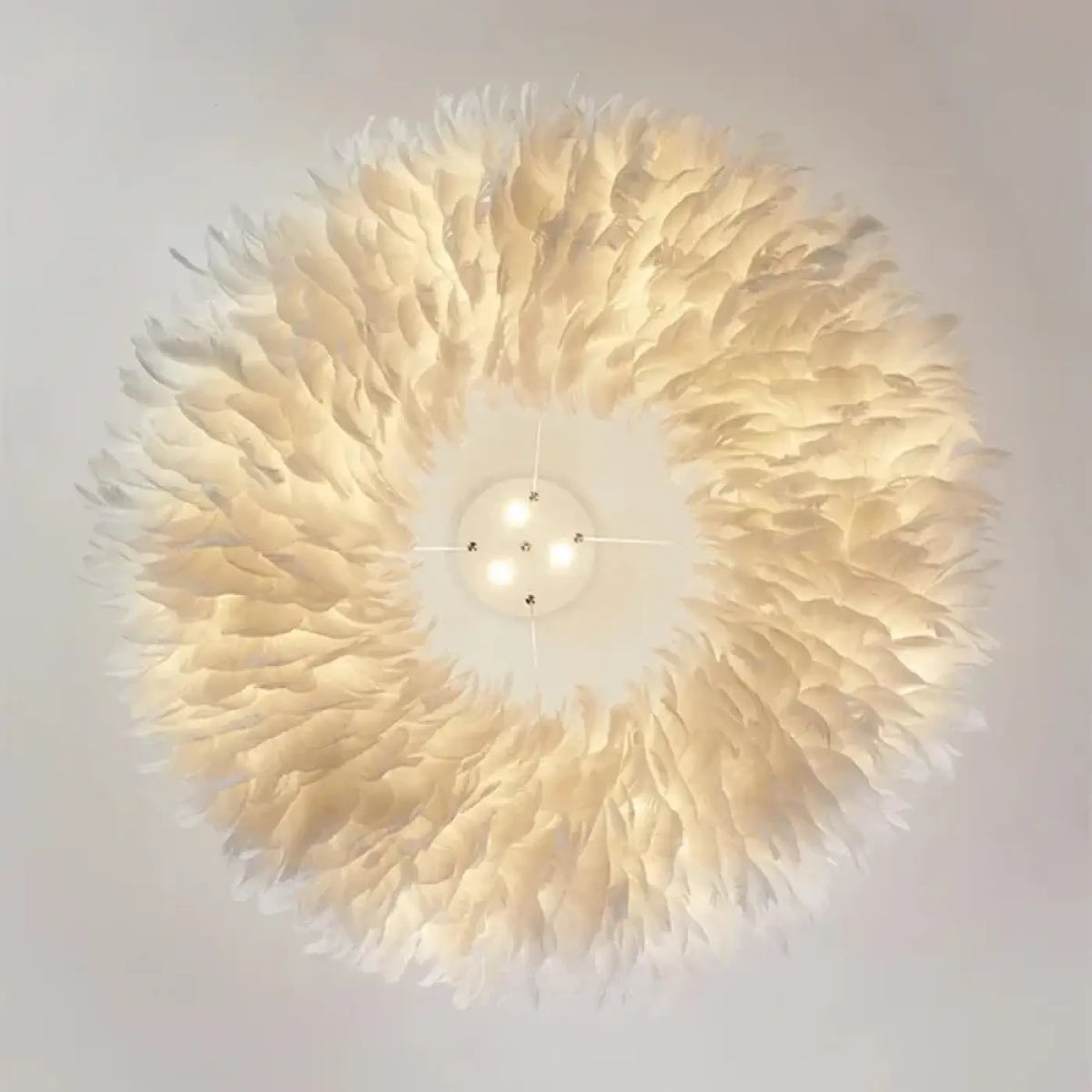 Suspension Plume Circulaire – Bedon