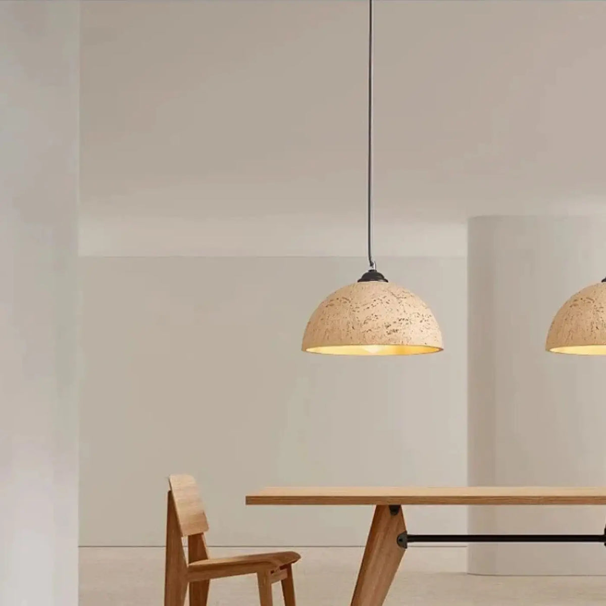 Suspension en Résine Contemporaine – Bidia