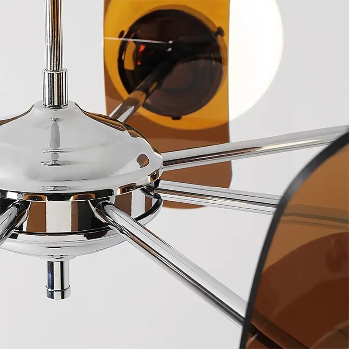 Suspension Rétro Globes et Bras Courbé – Dasane