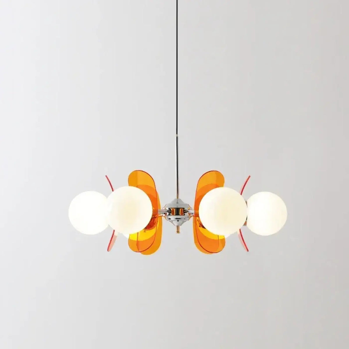 Suspension Rétro Globes et Bras Courbé – Dasane