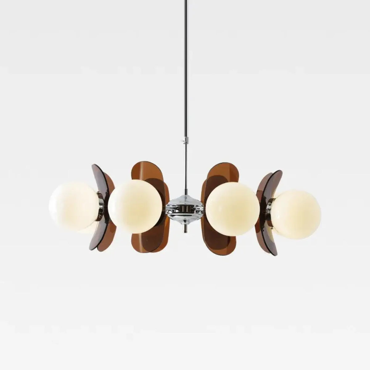 Suspension Rétro Globes et Bras Courbé – Dasane