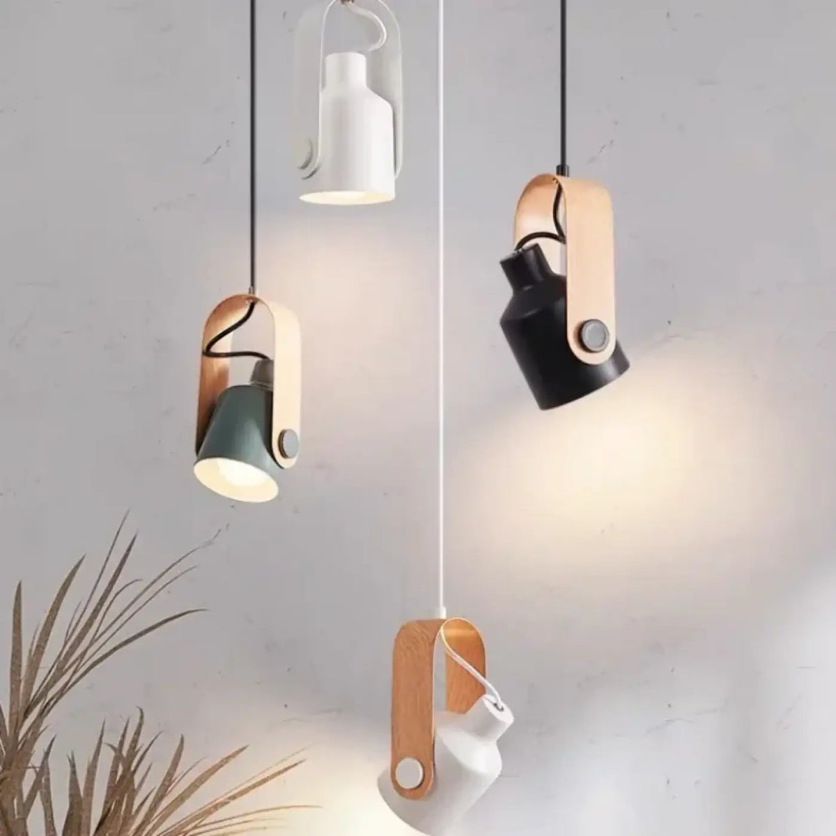 Suspension Scandinave Bois et Métal – Gririo