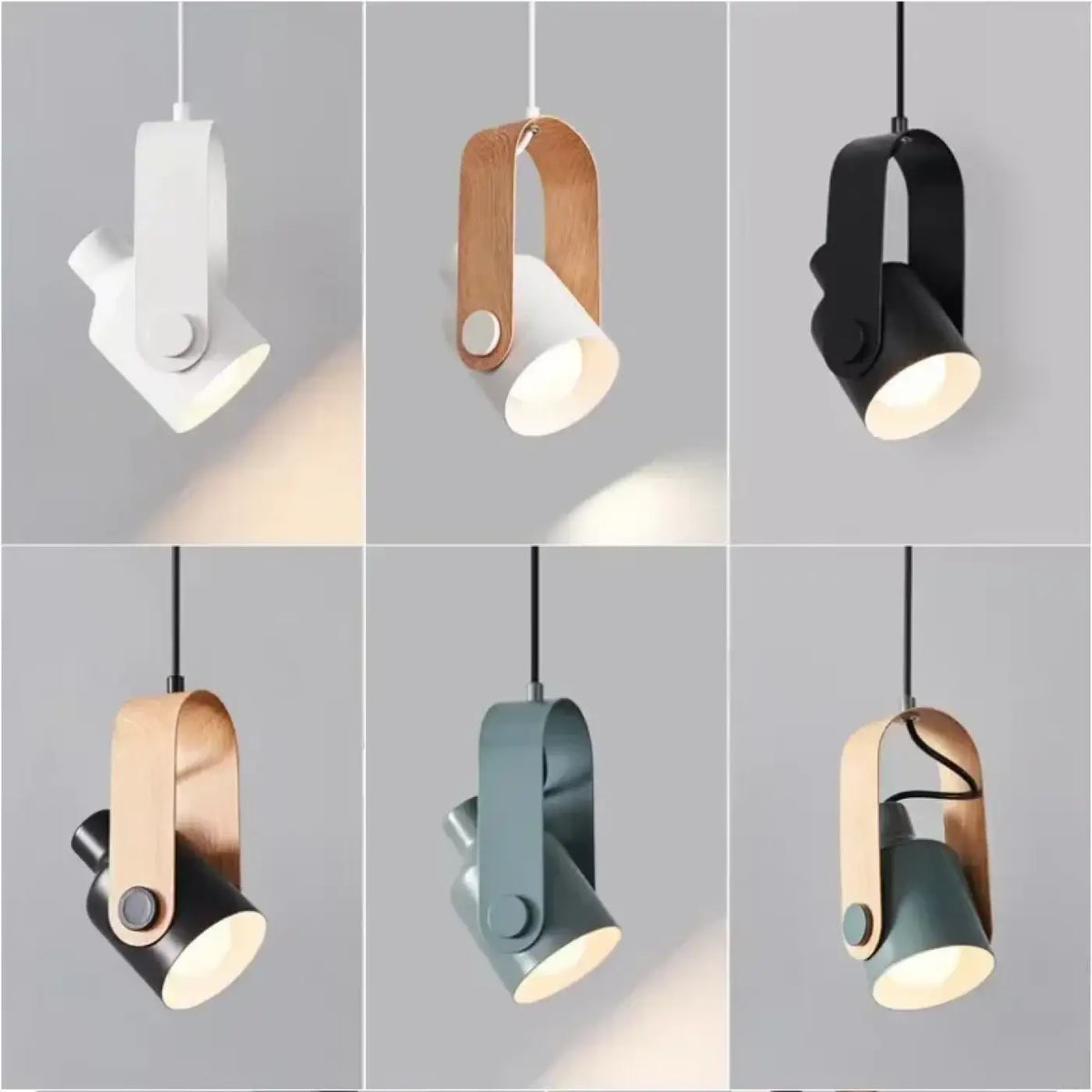 Suspension Scandinave Bois et Métal – Gririo