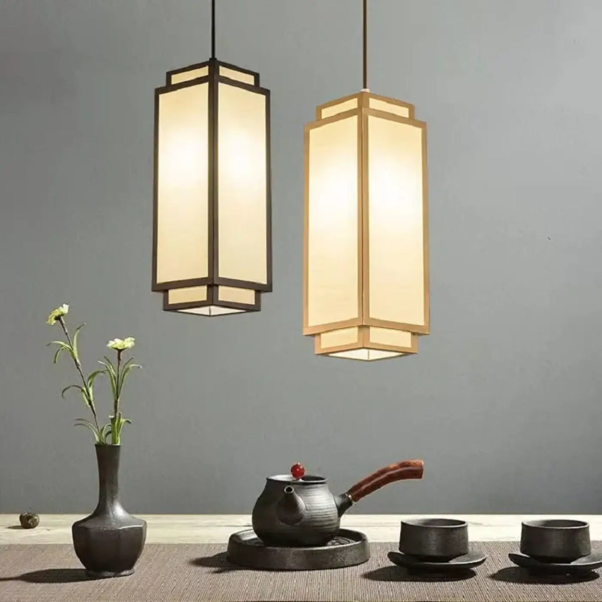 Suspension Style Chinois Minimaliste – Bradia