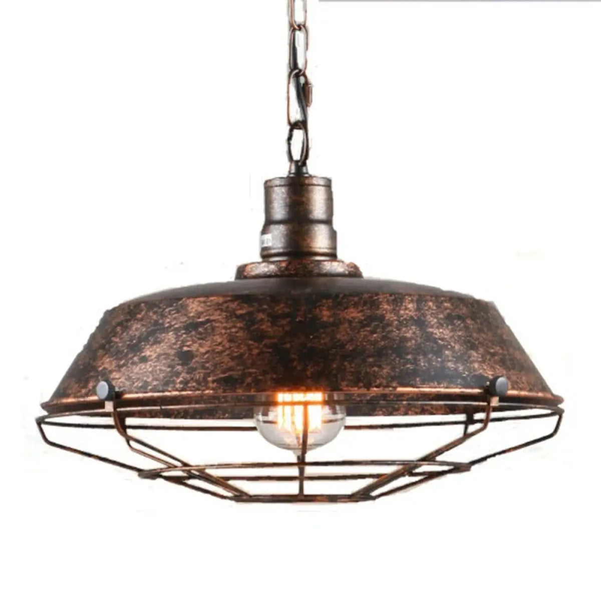 Suspension Industrielle Cloche Aplatie – Isette