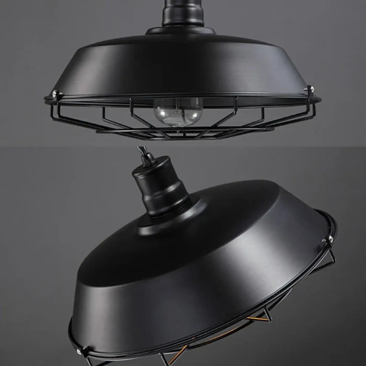 Suspension Industrielle Cloche Aplatie – Isette