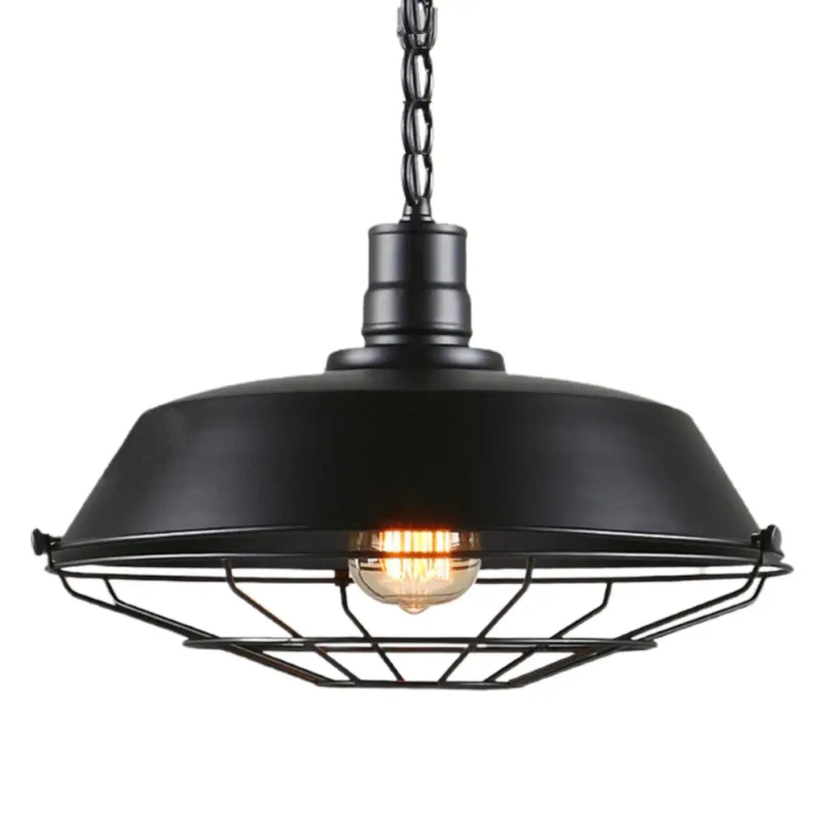 Suspension Industrielle Cloche Aplatie – Isette