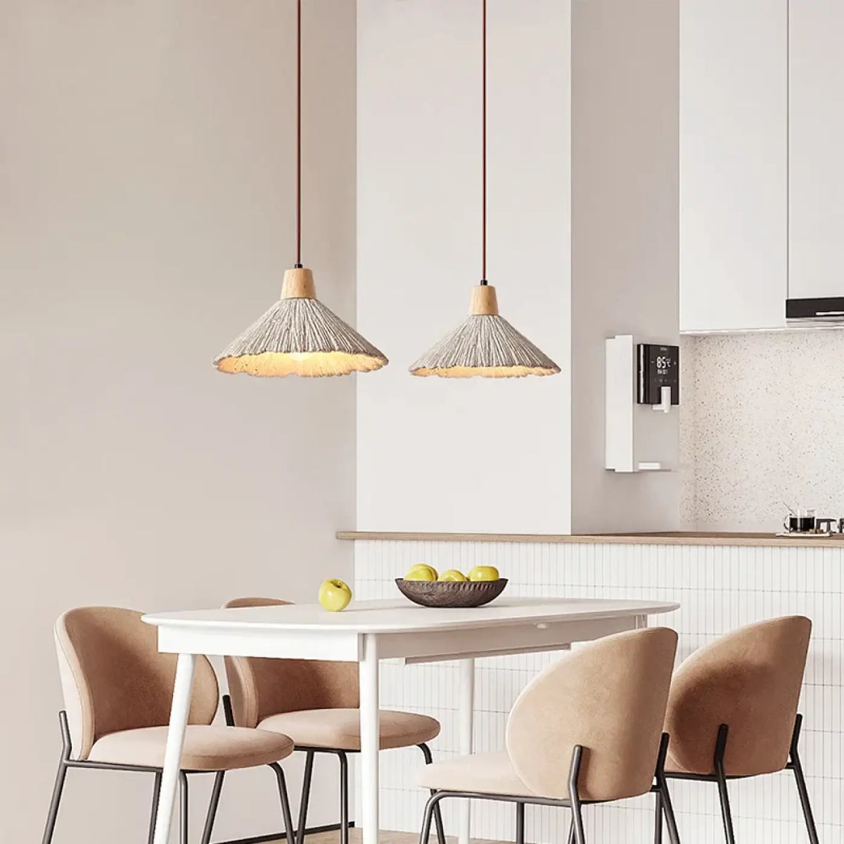 Suspension Conique Style Japonais – Plavis