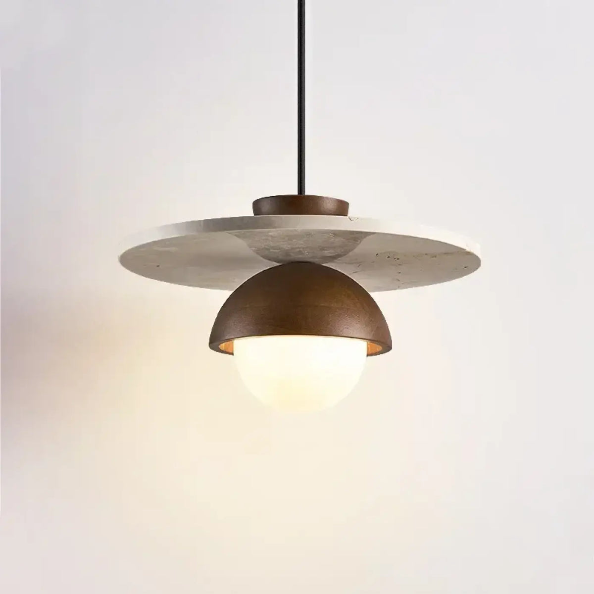 Suspension Scandinave Bois et Verre – Misine