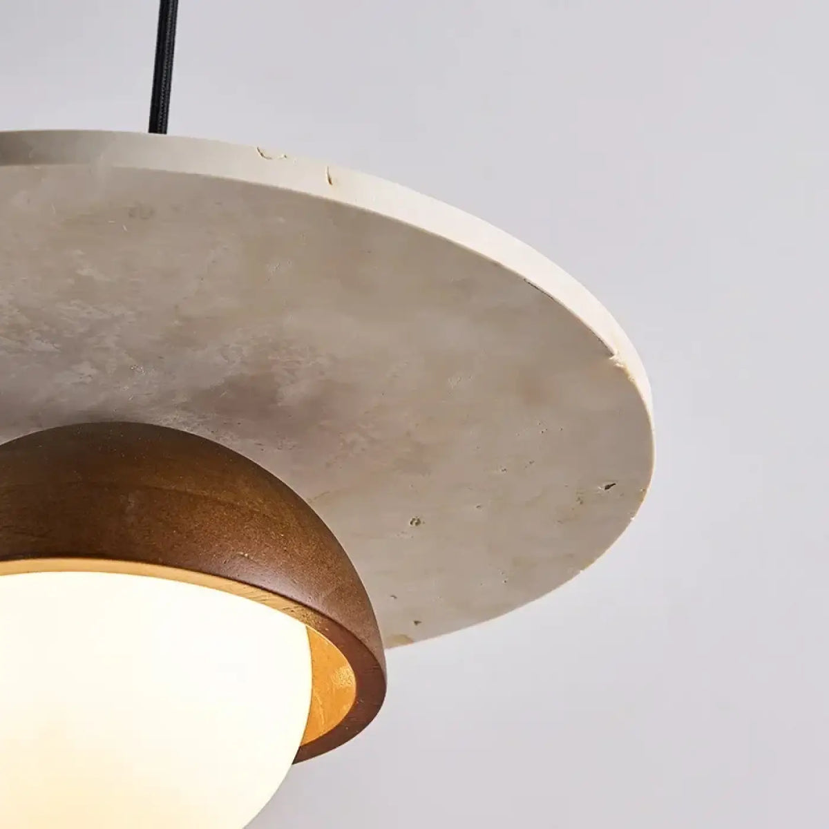 Suspension Scandinave Bois et Verre – Misine
