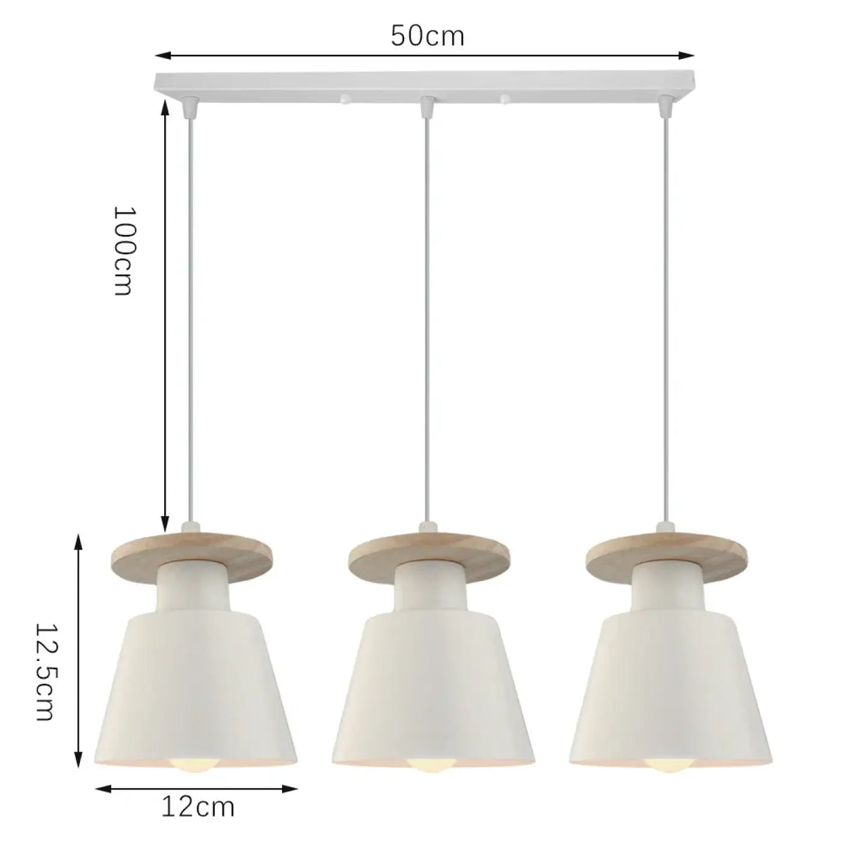 Suspension Nordique à Trois Lumières – Flimo