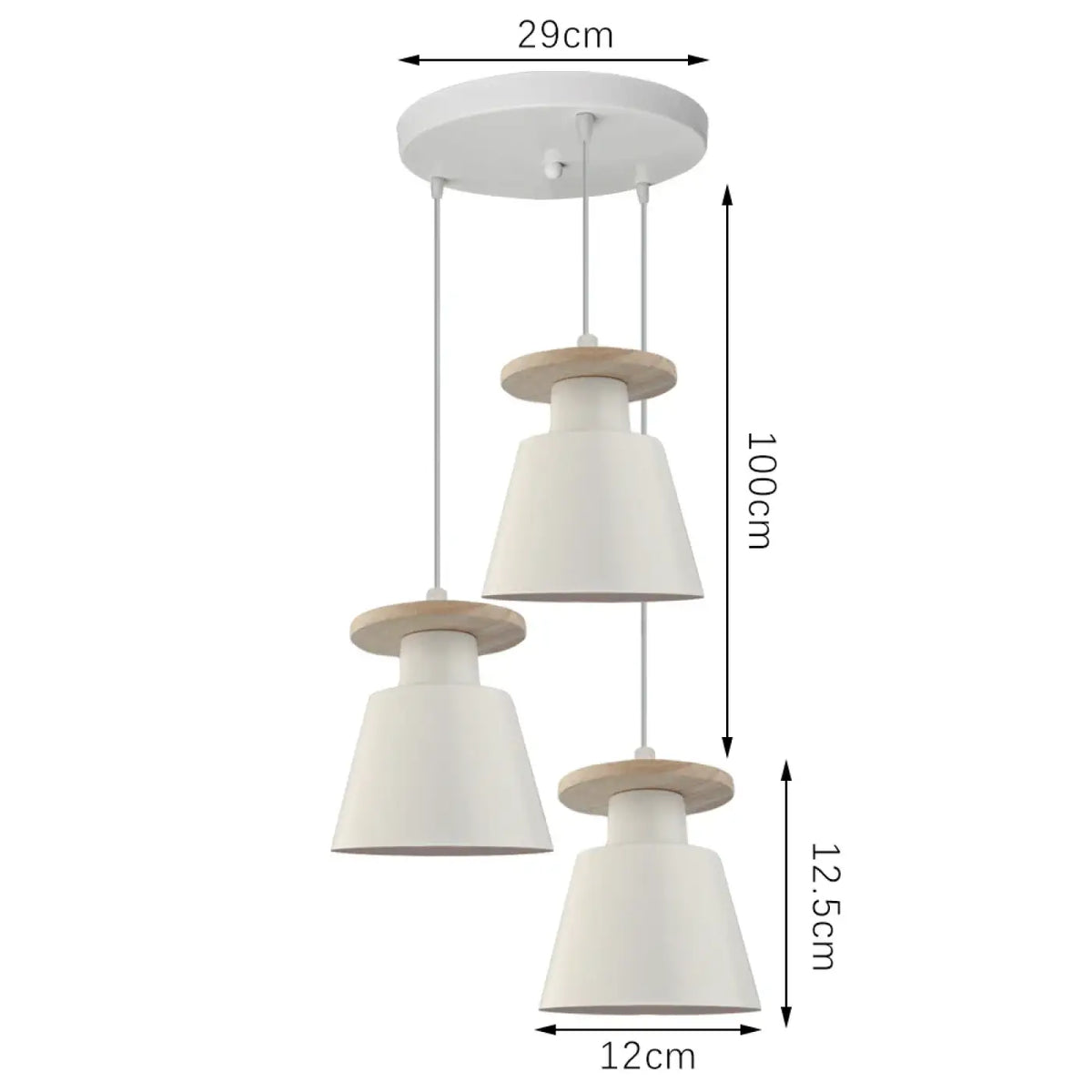 Suspension Nordique à Trois Lumières – Flimo