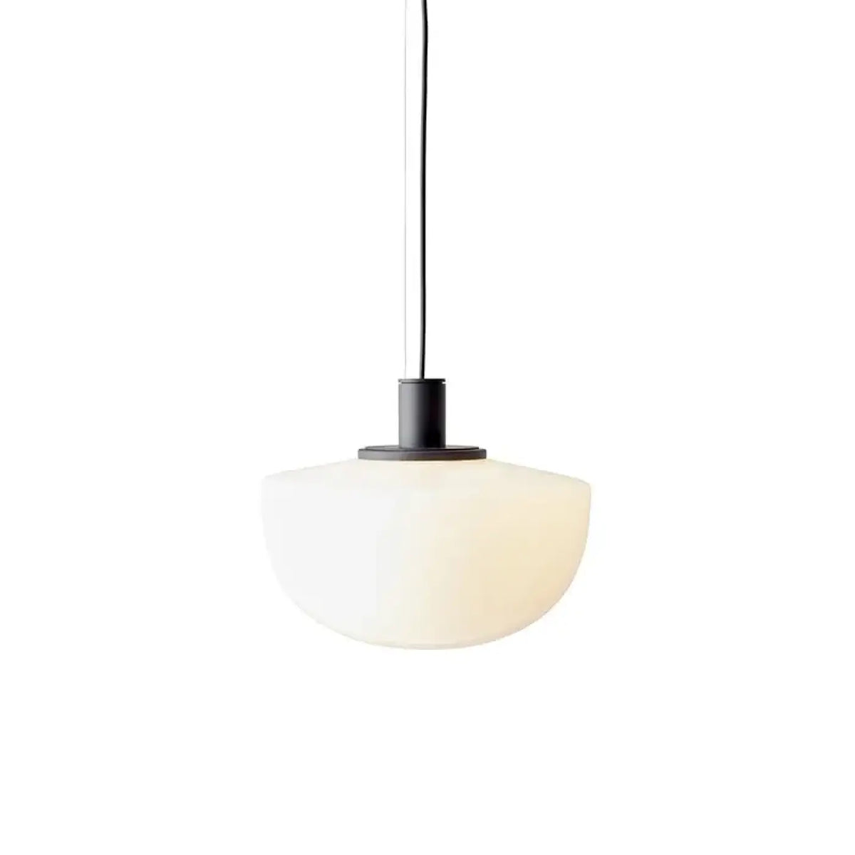 Suspension en Verre Blanc Scandinave – Jemo