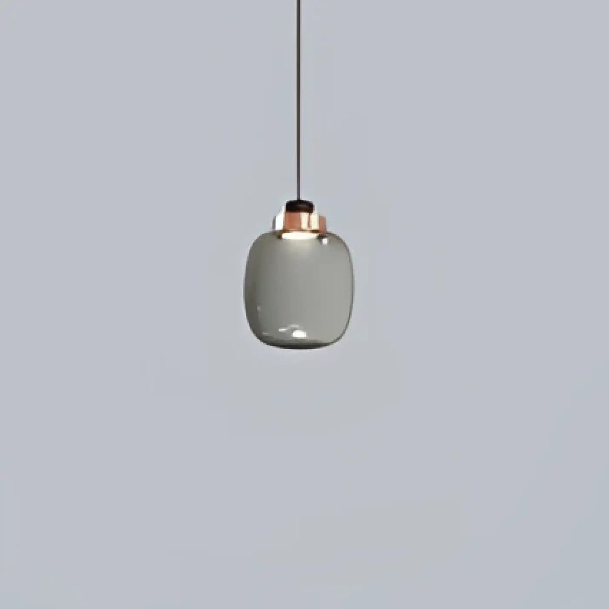 Suspension en Verre Gris Fumé – Savel