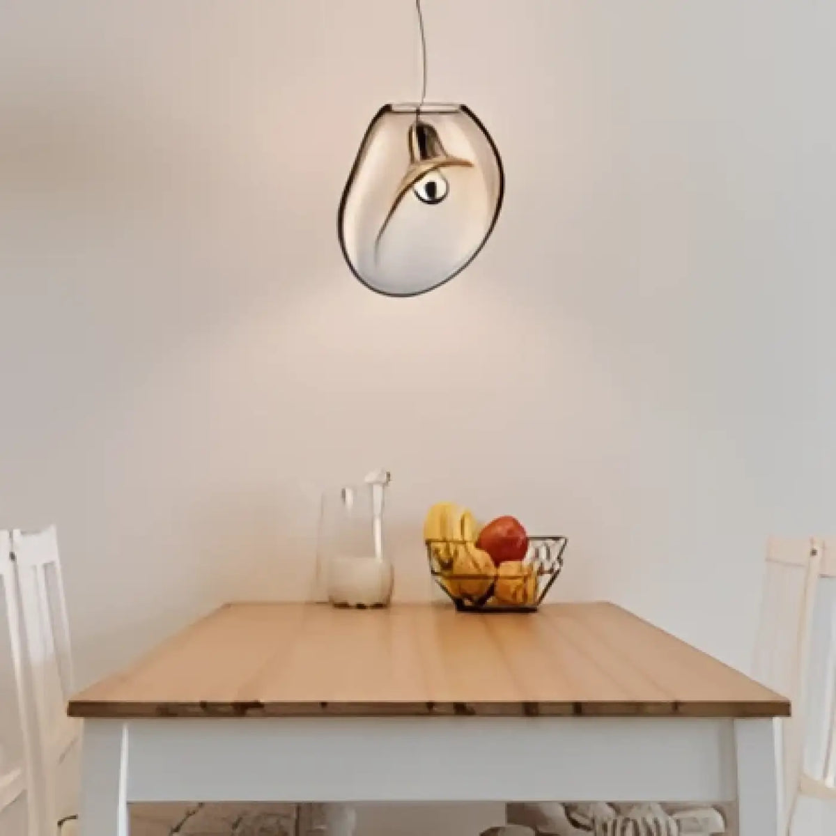 Applique Murale en Verre Soufflé Sculptural – Fevia
