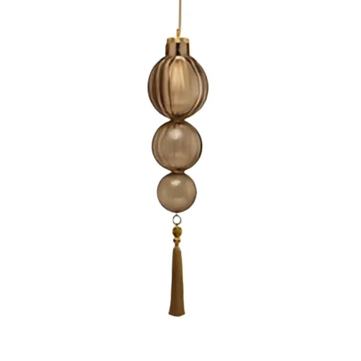 Suspension en Verre Teinté Orientale – Nivon