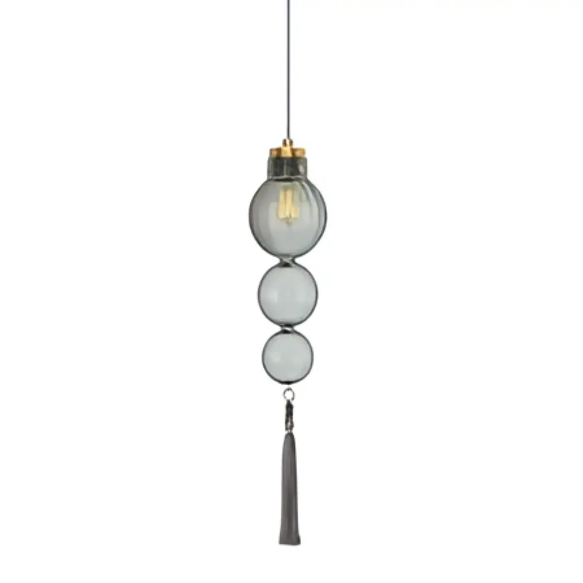 Suspension en Verre Teinté Orientale – Nivon