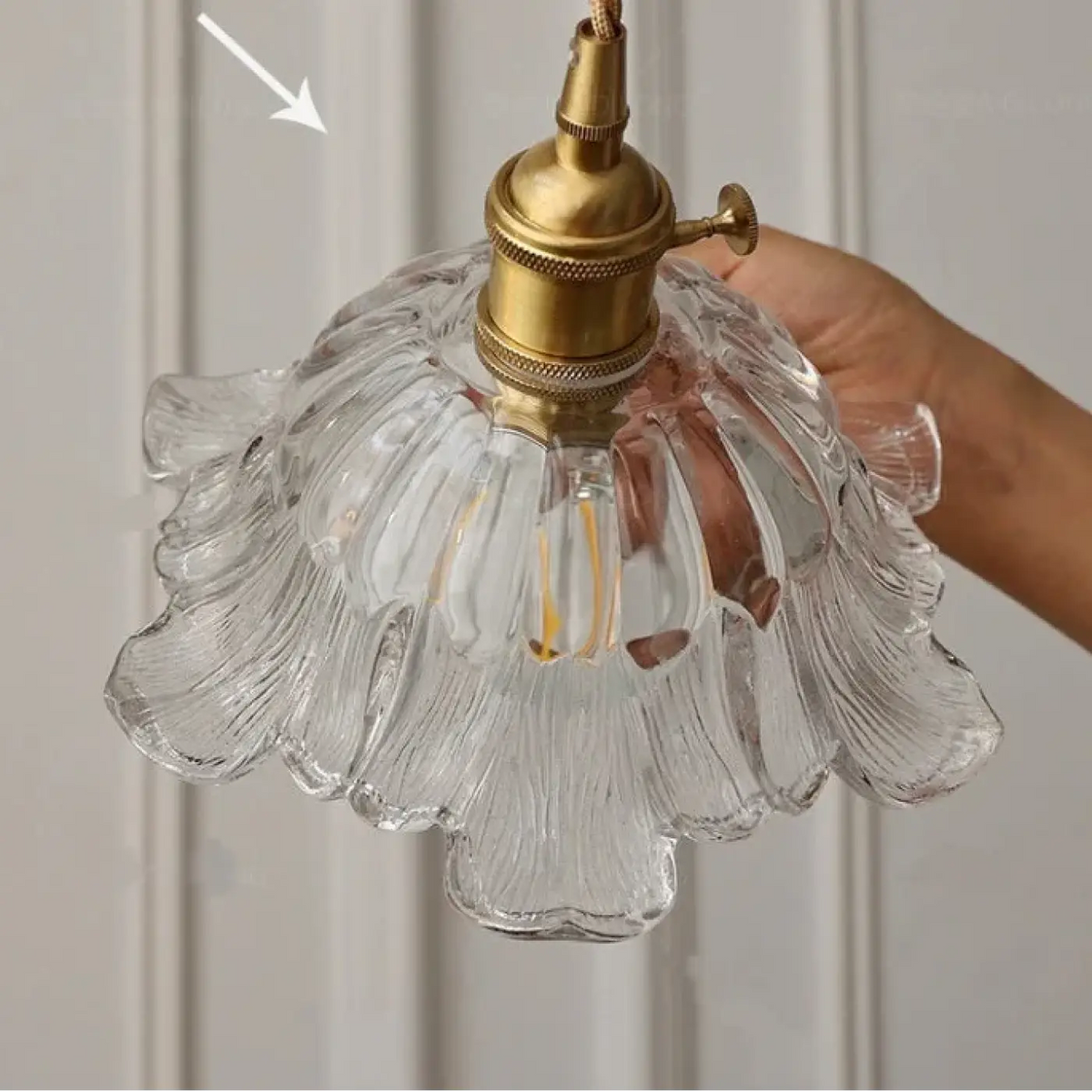Suspension Vintage en Verre – Zaline