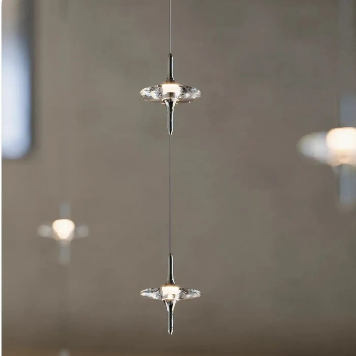 Suspension Design en Cristal Moderne – Clade
