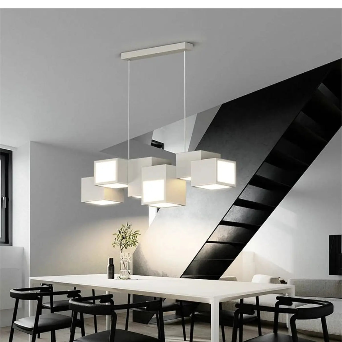 Suspension Moderne à Cubes Géométriques – Divio