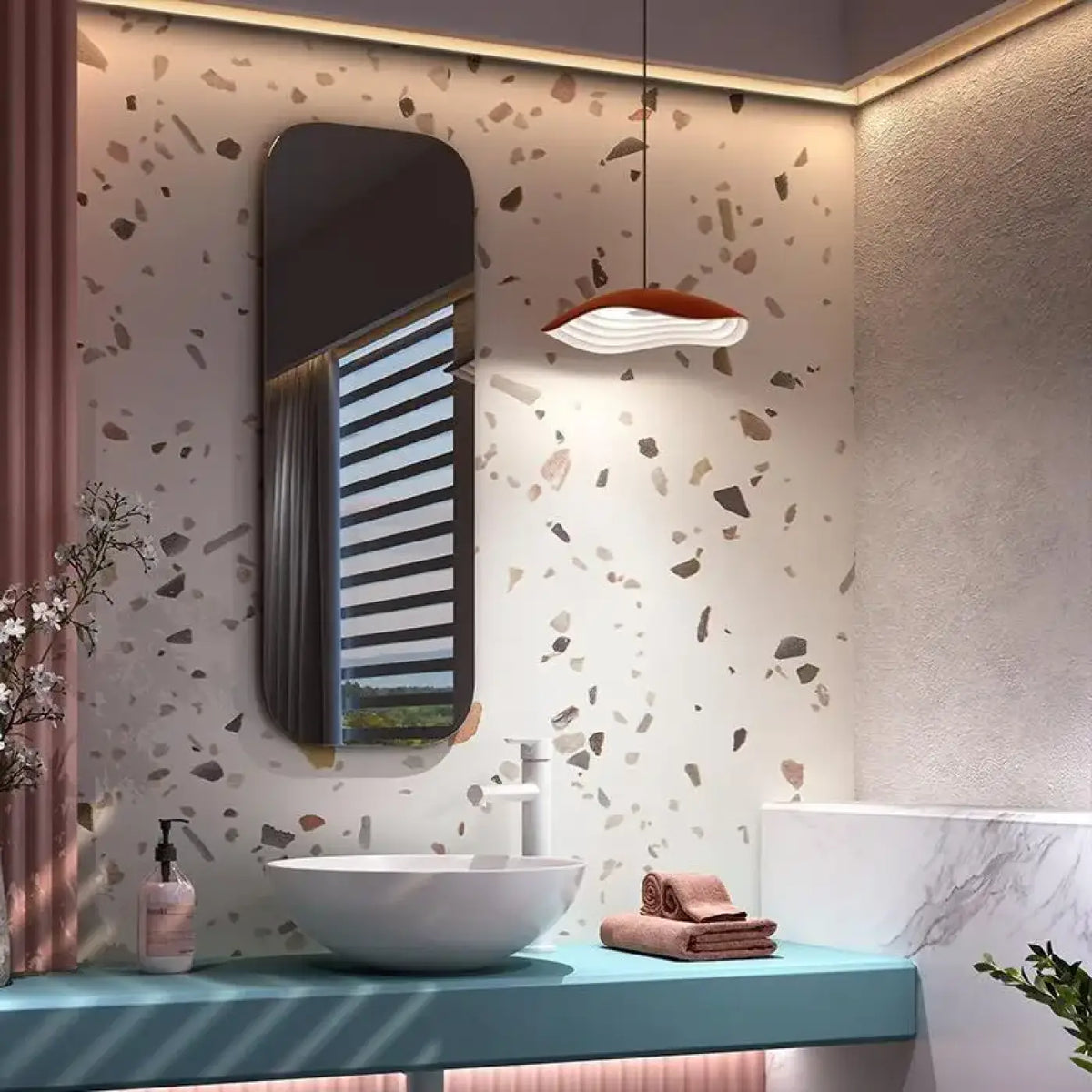 Suspension Ondulée pour Îlot de Cuisine – Ménio
