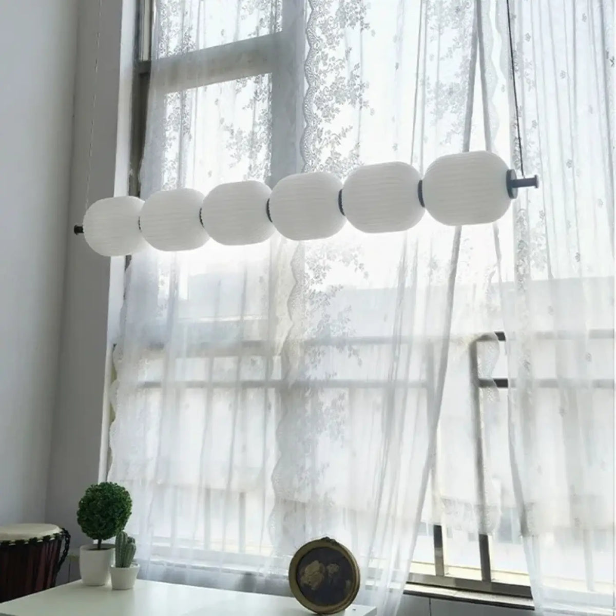 Suspension Globes en Opalin Minimaliste – Vosel