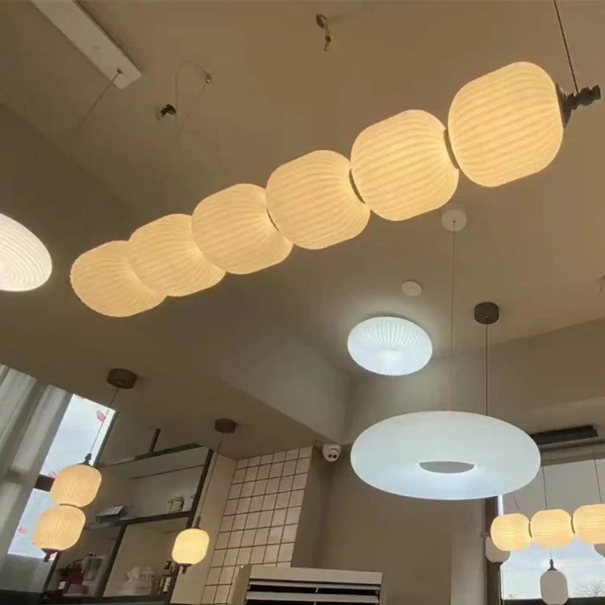 Suspension Globes en Opalin Minimaliste – Vosel